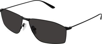 Balenciaga Zonnebril - Heren - Zonnebrillen - Zwart - 62 MM - Accessoires