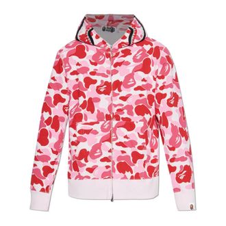A Bathing Ape Zip-throughs, male, Pink, Size: L Hoodie