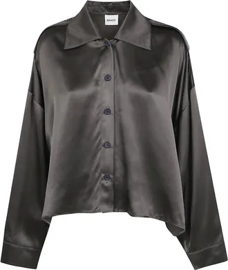 Khaite Mujer, Blusas y Camisas, Verde, Talla: S