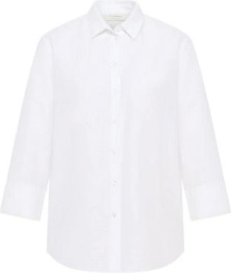 Eterna Dames, Blouses & Shirts, Wit, Maat: S