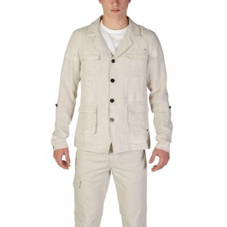 IN MY HOOD Linen Mens Blazer