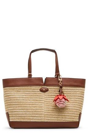 Anne Klein Large East West Tote Bag in Hazelnut at Nordstrom Rack