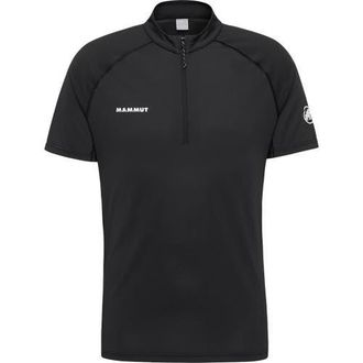 Mammut Ducan Fl 1/2-Zip T-Shirt - Mens in Black at Nordstrom, Size Medium