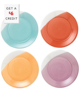 Royal Doulton 1815 Bright Plates (Set Of 4) With $6 Credit