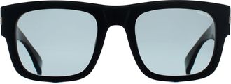 Police Square Mens Shiny Black Grey Green SPLP33E G.O.A.T. 2 - One Size
