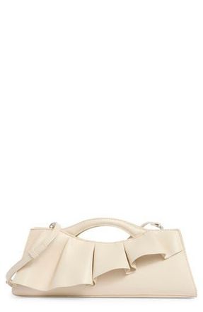 BCBGeneration Ruffle East/West Clutch in Cloud at Nordstrom Rack