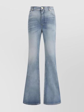 Balmain flare jeans triple loop