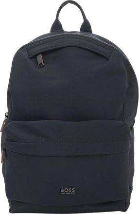 HUGO BOSS Eryk Rugzak - Heren - Tassen - Blauw - Maat: ONE Size Polyamide