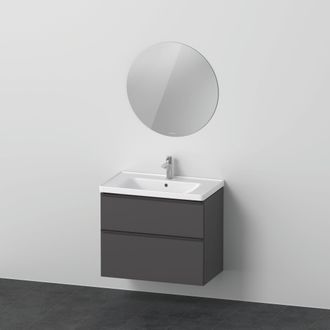 Duravit Duravit - Juego De Muebles D-neo, Lavabo Con Mueble De Pared Y Espejo Led