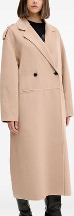 HUGO BOSS Jas met dubbele rij knopen - Beige