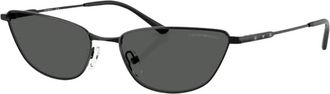 Emporio Armani Cat-eye Zonnebril - Dames - Zonnebrillen - Zwart - 55 MM - Accessoires