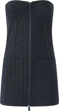 Pinko Pinko, Dames, Tops, Blauw, Maat: S Wol