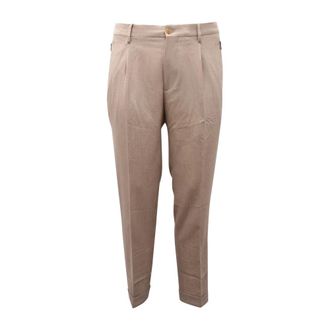 Etro Etro, Chinos, male, Beige, Size: XL Wool Trousers
