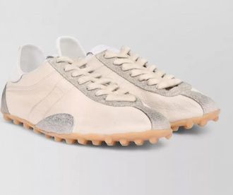 Maison Margiela leather low-top sneakers