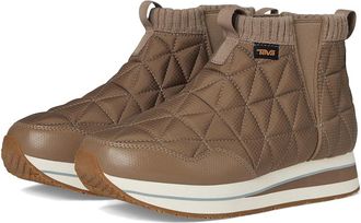 Teva Reember Mid Platform Womens Boots Caribou : 11 B - Medium