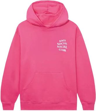 ANTI SOCIAL SOCIAL CLUB Airbrushed Hoodie - Dames - Hoodies - Roze - L - Katoen - Hoodies & sweatvesten