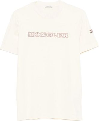 Moncler Logo-embroidered T-shirt