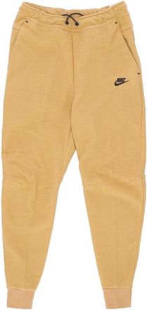 Nike Tech Fleece Winter Jogger Trainingsbroek - Heren - Trainingsbroeken - Beige - XS - Katoen - Fitness