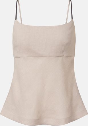 Brunello Cucinelli Monili linen top