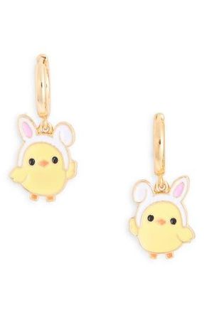 Leith Easter Chick Drop Earrings in Yellow Multi- Gold at Nordstrom Rack