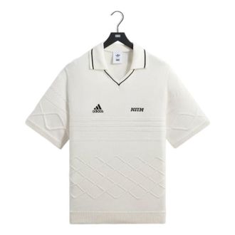 Kith x Messi for adidas Football Knit Polo White ADKU4269