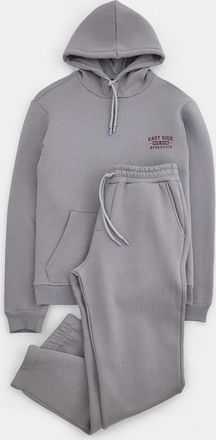 Trendyol MAN Heren Grijs Met slogan Lang, Regular fit Joggingpak Sets