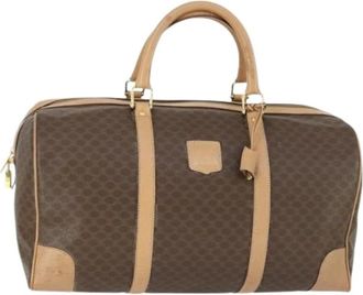 Celine Pre-owned Weekend Bags, female, Brown, Size: ONE SIZE Pre-owned Vintage Weekend Bag
