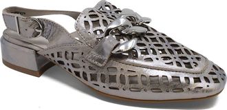 Django & Juliette Vooper Slingback in Aregento Scratch Leather at Nordstrom, Size 39