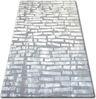 RugsX Rugsx - Alfombra Acr&iacute;lica Patara 0244 Crema/color Blanco Arena Grey 80x150 Cm