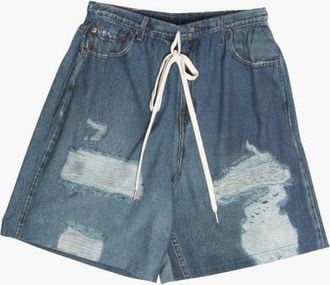 The Celect Dumb Printed Denim Short at Nordstrom, Size X-Large