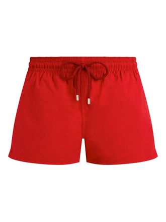 Vilebrequin turtle jacquard swim shorts - men - Recycled Polyamide/Elastane - M - Red