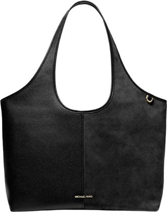Michael Kors Henly Tote - Dames - Shoppers - Zwart - ONE Size - Leer - Tassen