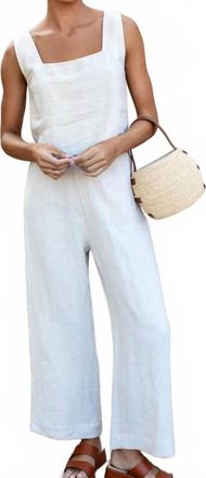 Emerson Fry Roma Pants In Natural Linen