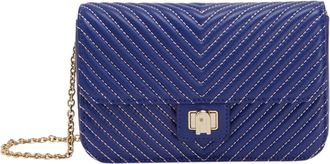 Furla Pop Star Crossbody Mini Tas - Dames - Schoudertassen - Blauw - ONE Size - Leer - Tassen