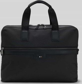 HUGO BOSS Laptoptasche mit Label-Pr&auml;gung Modell RAY in Black, Gr&ouml;&szlig;e 1