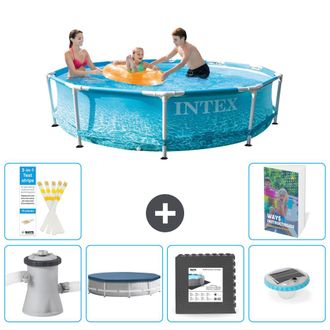 Intex Piscina Con Estructura Redonda - 305x76 Cm - 7-piezas S312