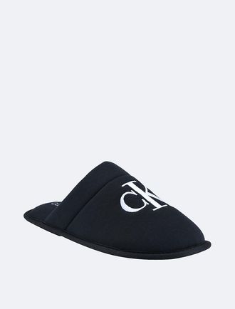 Calvin Klein Mens Mens Xenith Slipper - Black - 10
