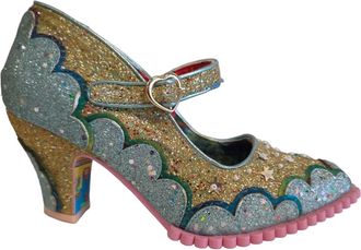 Irregular Choice Womens Shortie Bread Heels In Green