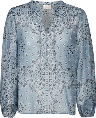 MC2 Saint Barth Mujer, Blusas y Camisas, Azul, Talla: M