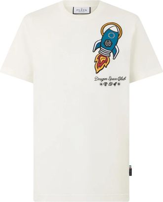 Philipp Plein Camiseta Cuello Redondo Manga Corta - Tops - Hombre - Blanco - 3XL