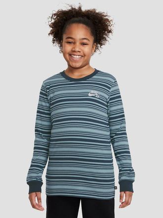 Nike Sb Stripe Kids Longsleeve T-Shirt blau