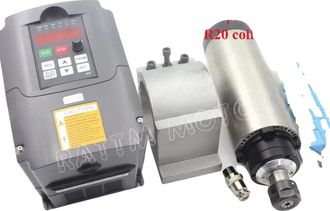 OEM Kit De Motor De Husillo Cnc, Potencia De 2,2 Kw, Voltaje De 220 V Ca, Frecuencia De 400 Hz, Velocidad De 24000 Rpm, Tipo De Pinza Er20