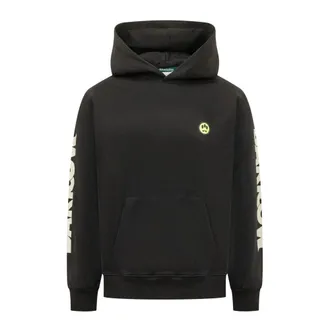 Barrow Barrow, Hoodies & sweatvesten, Heren, Zwart, S, Katoen, Hoodie