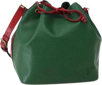 Louis Vuitton Pre-owned Bucket Bags, female, Green, Size: ONE SIZE Pre-owned Bucket Bag