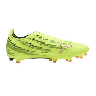 Puma Heren Ultra 5 Match Stevige Grond Voetbalschoenen (Geel/zwart)