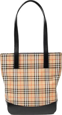 Burberry Borsa tote a quadri - Toni neutri