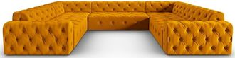 BLOOMINGLOFT Grosses 8-Sitzer Design Panorama Sofa Artemis