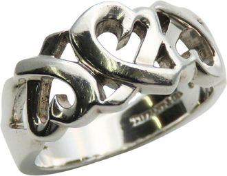 Tiffany & Co. Silver Silver 925 Band Ring (Pre-Owned)