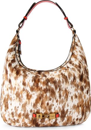 Kurt Geiger Womens Leather Kingsley Lg Soft Hobo Bag - Brown - One Size