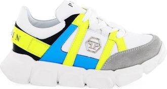 Philipp Plein 7100102 Sneakers - Heren - Sneakers - Wit - 36 EU - Leer - Schoenen